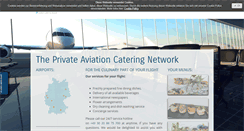 Desktop Screenshot of inflight-catering.de